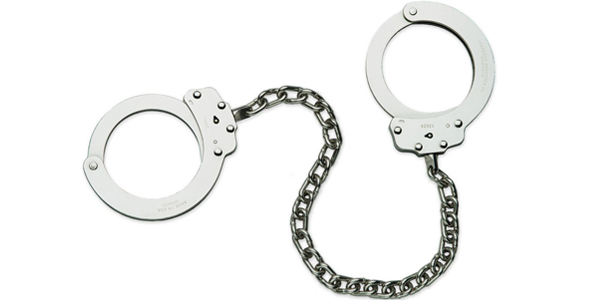 Peerless Handcuff Company 753c Leg Iron Color Orange for sale online 